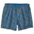 Baggies Shorts Women Floral Fun: Vessel Blue