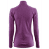 Tričko dlhý rukáv Aclima WarmWool Mock Neck Shirt Women Sunset Purple