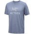 Tričko krátky rukáv Arcteryx Arc´Word Logo SS Men Stratus / Arctic Silk