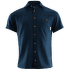 LeisureWool Short Sleeve Shirt Men Navy Blazer