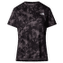 FLEX S/S TEE REG AOP women 8R4 TNF BLACK WATERFALL PRINT