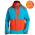 Supercouloir GTX Pro Jacket Men Cherry Tomato/Tropic Blue