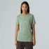 Triko krátký rukáv The North Face CONNECT RELAXED SS TEE-GRAPHIC Women WHITE DUNE