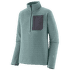 Pulóver Patagonia R1 Air Zip Neck Men Blue Sage