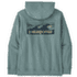Mikina Patagonia Boardshort Logo Uprisal Hoody Men Blue Sage