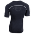 Triko krátký rukáv UYN Motyon UW Shirt Men Blackboard/Anthracite/White