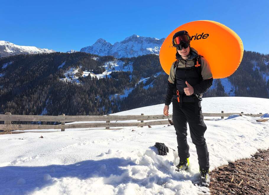 Lavinový airbag: Superkondenzátor zasahuje