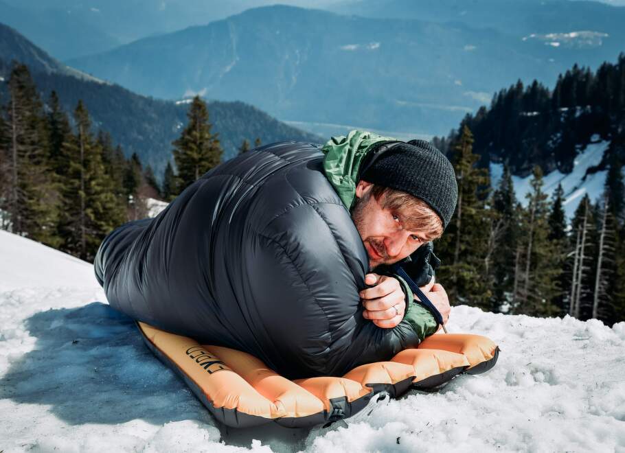 Najlepší spací vak roku 2025 - Biopod DownWool-Hybrid Ice Extreme od Grüezi bag