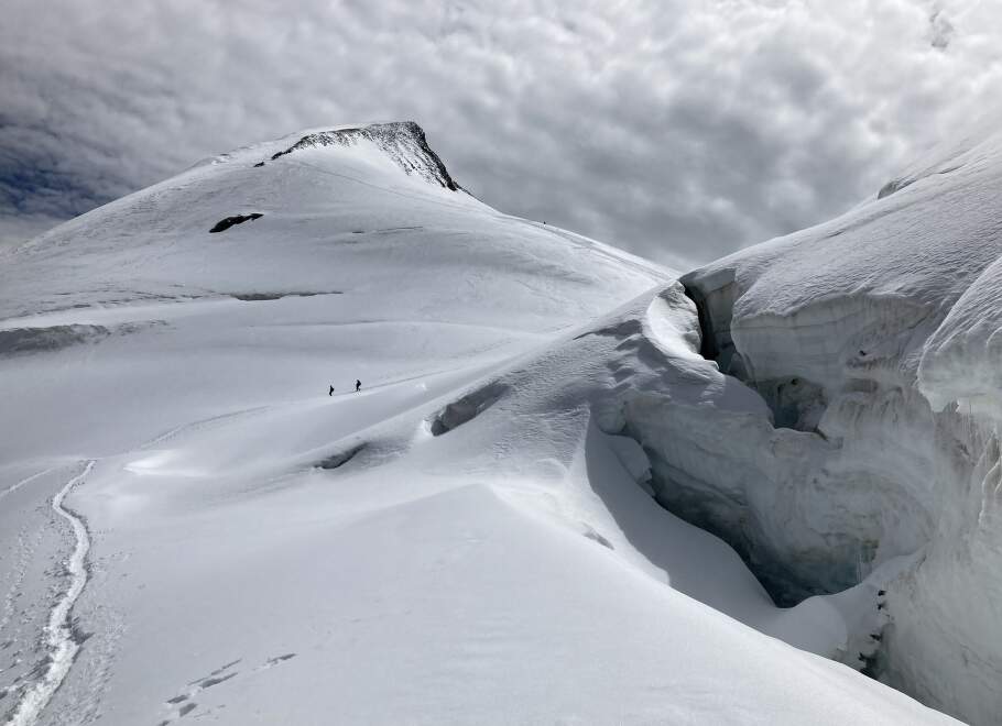 Jak vystoupit na Allalinhorn?