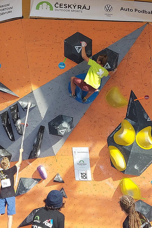 Honza Štípek lezec