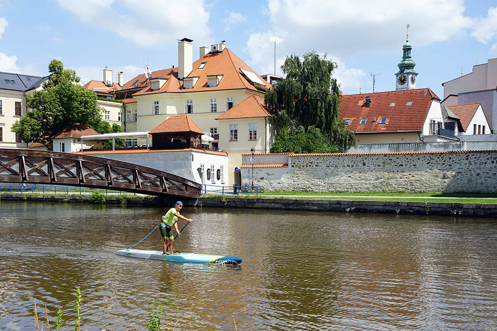 paddleboarding české budějovice