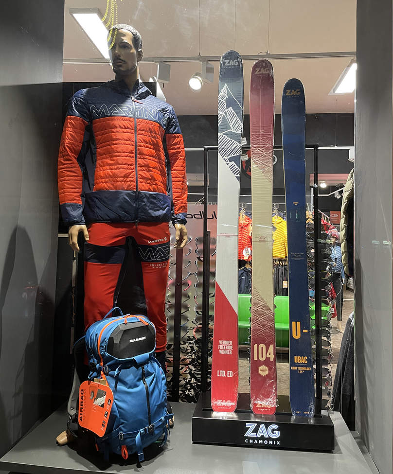 skialpové lyže ZAG