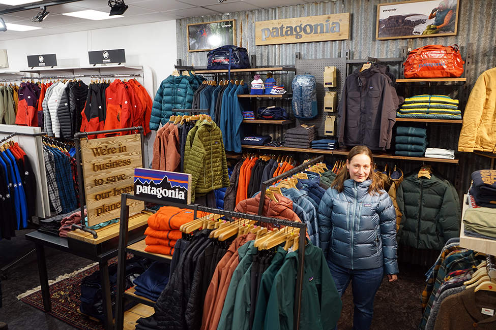 eské Budějovice Patagonia shop in shop